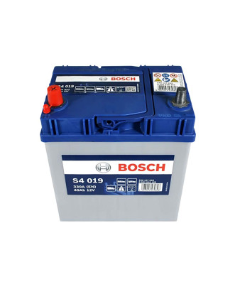 Автомобільний акумулятор BOSCH Asia 40Ah 330A L+ (лівий +) B19 (S40 190)