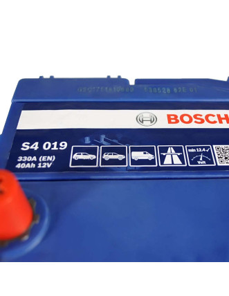 Автомобільний акумулятор BOSCH Asia 40Ah 330A L+ (лівий +) B19 (S40 190)