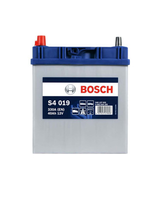Автомобільний акумулятор BOSCH Asia 40Ah 330A L+ (лівий +) B19 (S40 190)