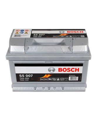 Автомобільний акумулятор BOSCH 74Ah 750A R+ (правий +) S50 070
