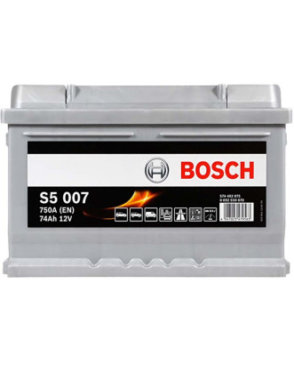 Автомобільний акумулятор BOSCH 74Ah 750A R+ (правий +) S50 070