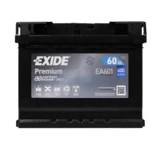 Автомобільний акумулятор EXIDE Premium (EA601) 60Аh 600Ah L+