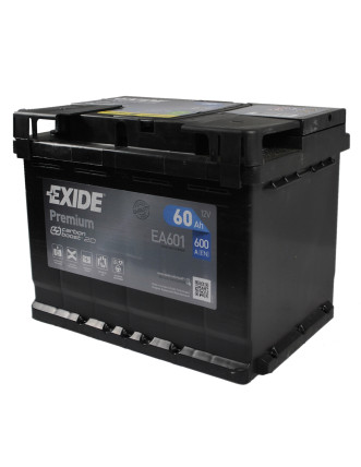 Автомобільний акумулятор EXIDE Premium (EA601) 60Аh 600Ah L+