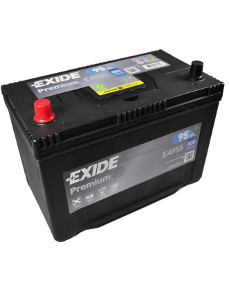 Автомобільний акумулятор EXIDE Premium (EA955) Asia (D31) 95Аh 800Ah L+