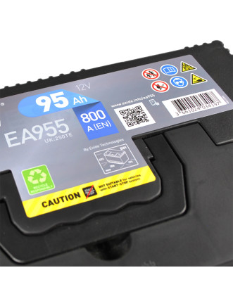 Автомобільний акумулятор EXIDE Premium (EA955) Asia (D31) 95Аh 800Ah L+
