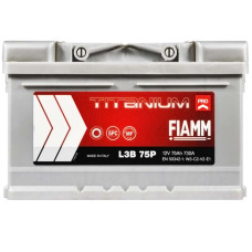 Автомобільний акумулятор FIAMM Titanium Pro 75Аh 730А R+ (правий +)