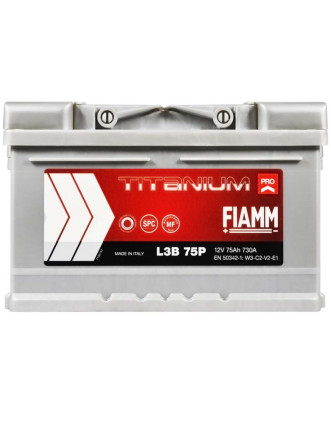 Автомобільний акумулятор FIAMM Titanium Pro 75Аh 730А R+ (правий +)