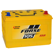 Автомобільний акумулятор FORSE Asia 105Ah 850A R+ (правий +) MF