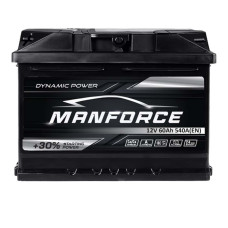Автомобільний акумулятор MANFORСE 60Ah 540A L+ (лівий +) MF L2