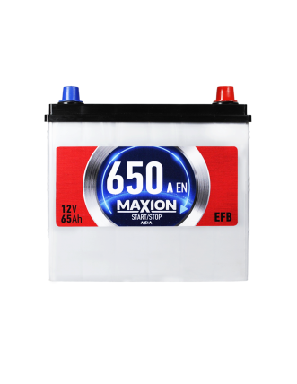 Автомобільний акумулятор MAXION EFB Asia 65Ah 650A R+ (правий +) SMF D23