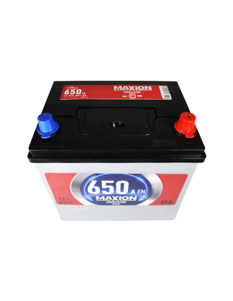 Автомобільний акумулятор MAXION EFB Asia 65Ah 650A R+ (правий +) SMF D23