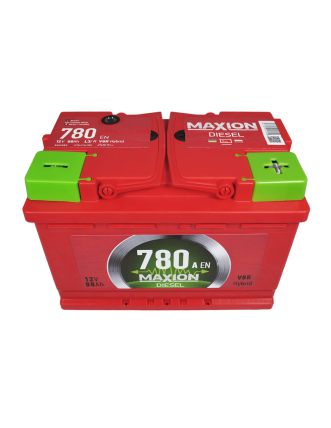 Автомобільний акумулятор MAXION Diesel 88Ah 780A R+ (правий +) MF L3