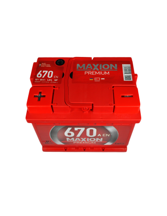 Автомобільний акумулятор MAXION Premium 65Аh 670A L+ (лівий +) TR L2