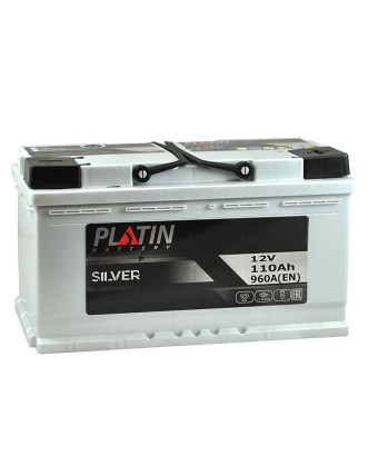 Автомобільний акумулятор PLATIN Silver 110Ah 960A R+ (правий +) MF