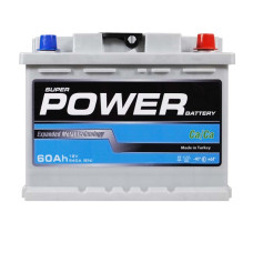 Автомобільний акумулятор POWER Silver 60Аh 540A R+ (правий +) L2 MF