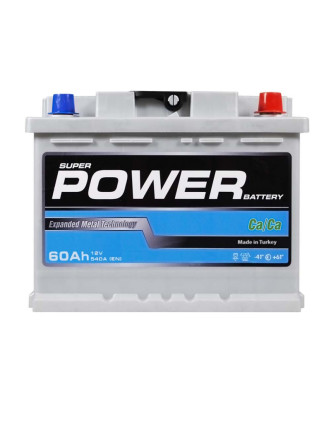 Автомобільний акумулятор POWER Silver 60Аh 540A R+ (правий +) L2 MF