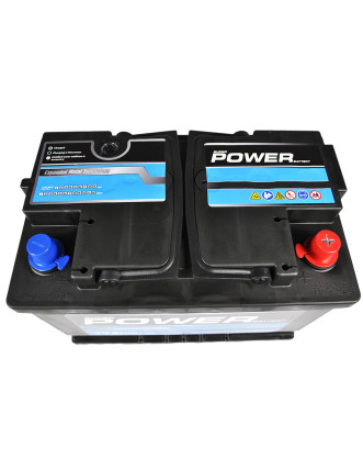 Автомобільний акумулятор POWER MF Black (L3) 77Ah 700A R+