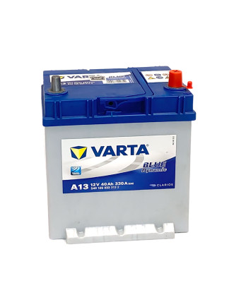 Автомобільний акумулятор VARTA Blue Dynamic Asia 40Ah 330A R+ (правий +) A13