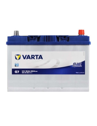 Автомобільний акумулятор VARTA Blue Dynamic Asia 95Ah 830A R+ (правий +) G7