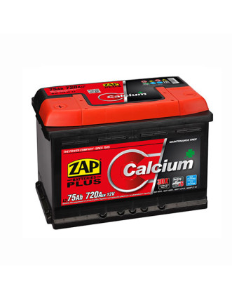 Автомобільний акумулятор ZAP Plus 75Ah 720A R+ (правий +) 575 20