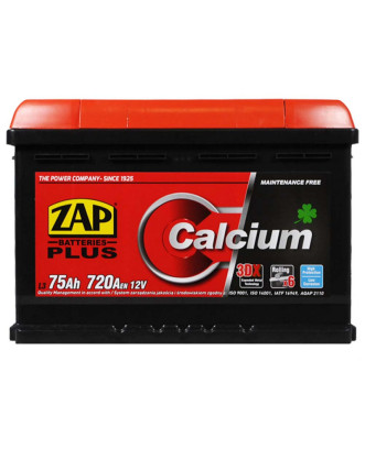 Автомобільний акумулятор ZAP Plus 75Ah 720A R+ (правий +) 575 20