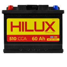 Автомобільний акумулятор HILUX Black (L2) 60Ah 510A L+