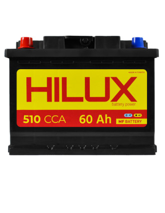 Автомобільний акумулятор HILUX Black (L2) 60Ah 510A L+