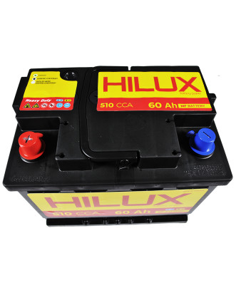 Автомобільний акумулятор HILUX Black (L2) 60Ah 510A L+