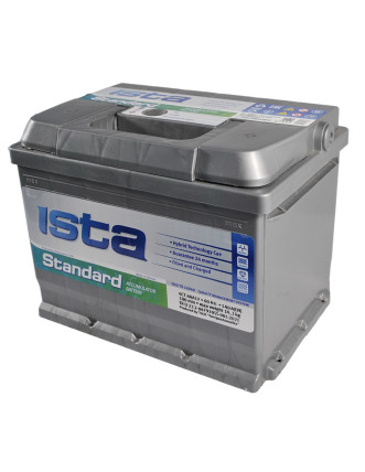 Автомобільний акумулятор ISTA Standard 60Аh 540А R+ (правий +) L2