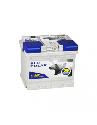 Автомобільний акумулятор BAREN Blu polar 54Аh 520А R+ (правий +)