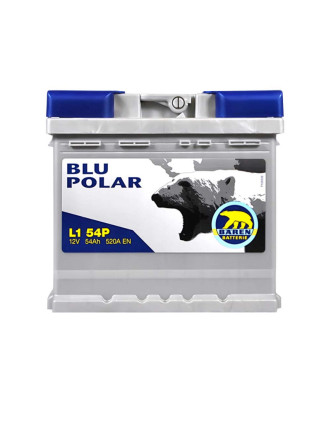 Автомобільний акумулятор BAREN Blu polar 54Аh 520А R+ (правий +)