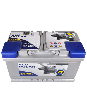 Автомобільний акумулятор BAREN Blu polar 85Аh 760А R+ (правий +) LB4 (h=175)