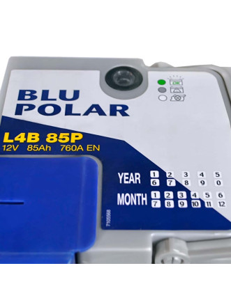 Автомобільний акумулятор BAREN Blu polar 85Аh 760А R+ (правий +) LB4 (h=175)