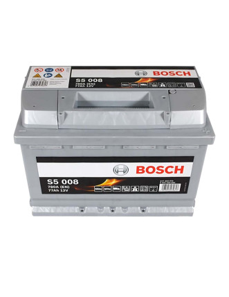 Автомобільний акумулятор BOSCH 77Ah 780A R+ (правий +) S50 080