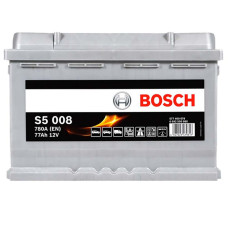 Автомобільний акумулятор BOSCH 77Ah 780A R+ (правий +) S50 080