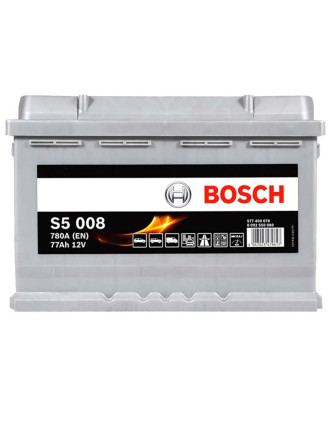 Автомобільний акумулятор BOSCH 77Ah 780A R+ (правий +) S50 080