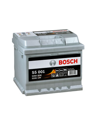Автомобільний акумулятор BOSCH 52Ah 520A R+ (правий +) S50 010