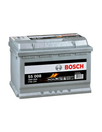 Автомобільний акумулятор BOSCH 77Ah 780A R+ (правий +) S50 080