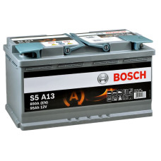 Автомобільний акумулятор BOSCH AGM 95Ah 850A R+ (правий +) S5A 130