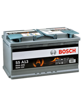 Автомобільний акумулятор BOSCH AGM 95Ah 850A R+ (правий +) S5A 130