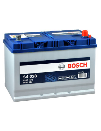 Автомобільний акумулятор BOSCH Asia 95Ah 830A R+ (правий +) S40 280