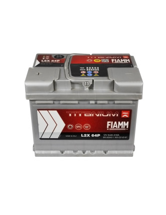 Автомобільний акумулятор FIAMM Titanium Pro 64Аh 610А L+ (лівий +)