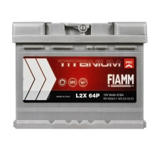 Автомобільний акумулятор FIAMM Titanium Pro 64Аh 610А L+ (лівий +)