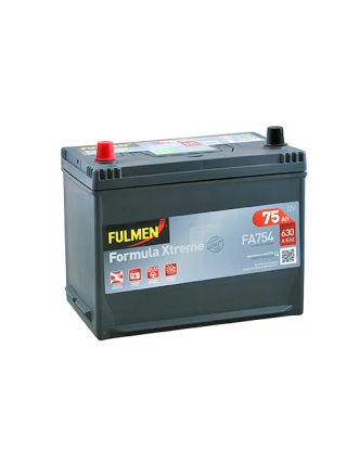 Автомобільний акумулятор Formula Xtreme Asia 75Ah 630A L+ (лівий +)