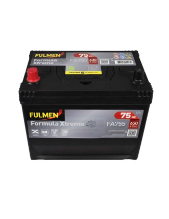 Автомобільний акумулятор Formula Xtreme Asia 75Ah 630A L+ (лівий +)