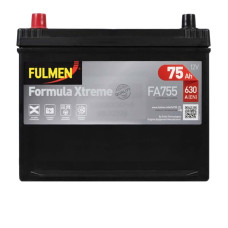 Автомобільний акумулятор Formula Xtreme Asia 75Ah 630A L+ (лівий +)