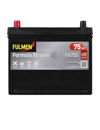 Автомобільний акумулятор Formula Xtreme Asia 75Ah 630A L+ (лівий +)