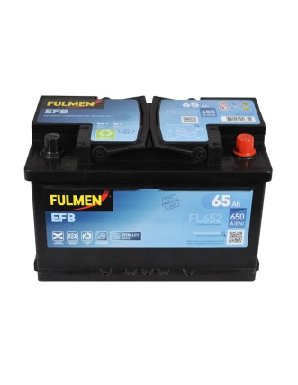 Автомобільний акумулятор FULMEN Start-Stop EFB 65Ah 650A R+ (правий +)