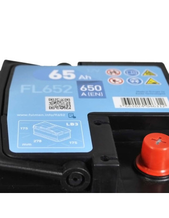 Автомобільний акумулятор FULMEN Start-Stop EFB 65Ah 650A R+ (правий +)