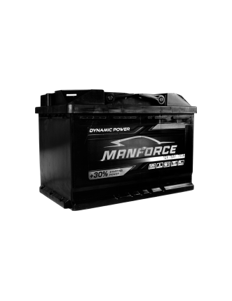 Автомобільний акумулятор MANFORСE 78Ah 780A R+ (правий +) MF L3